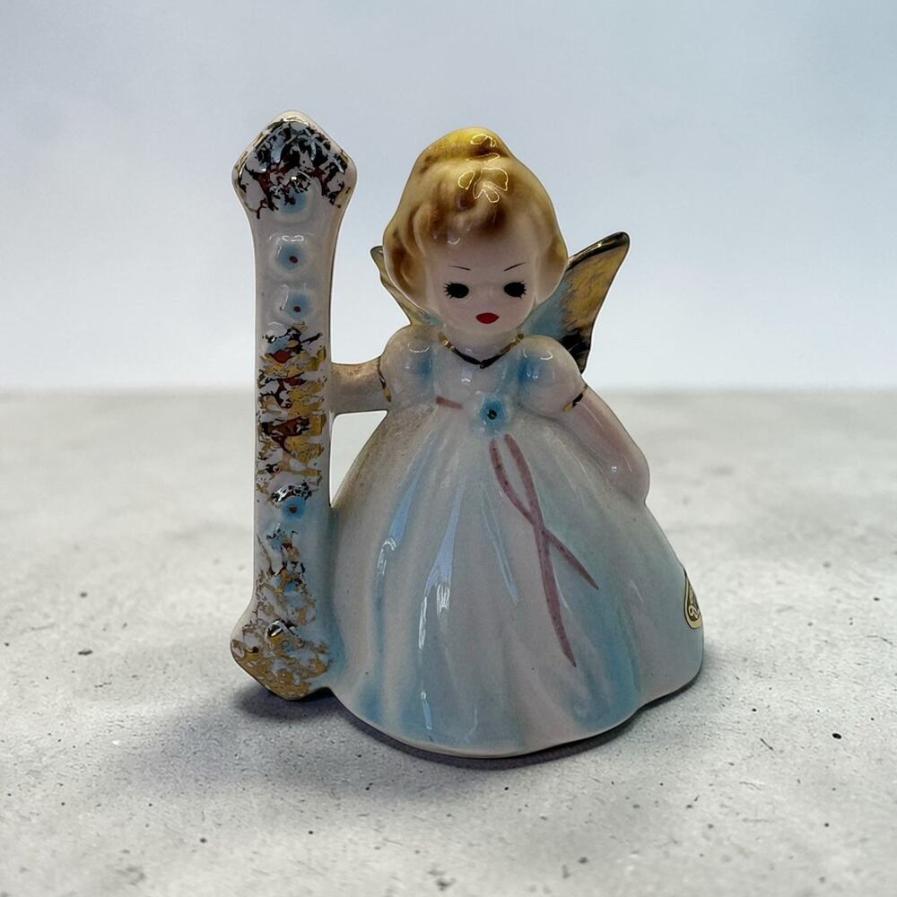 Josef Originals Angel Figurine number 1 Vintage Japan MCM Kitsch
